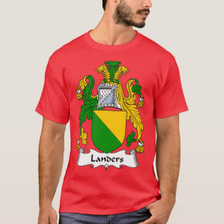 Landers Coat of Arms Family Crest T-Shirt