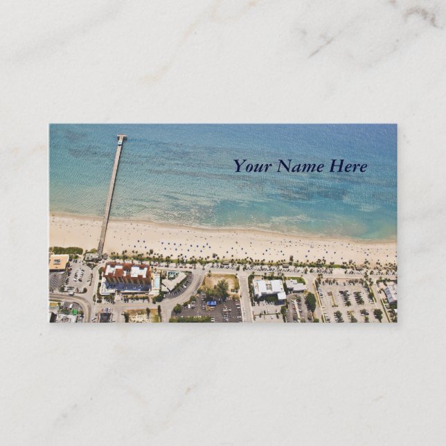 Landforms Aerial Business Card (Front)