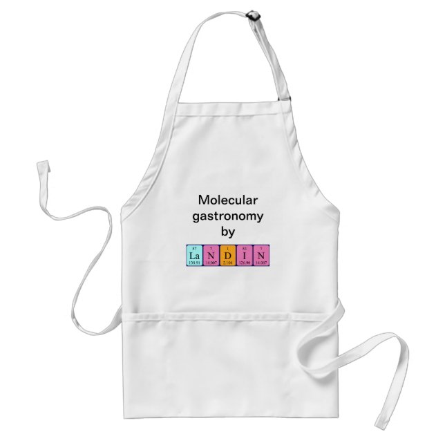 Landin periodic table name apron (Front)