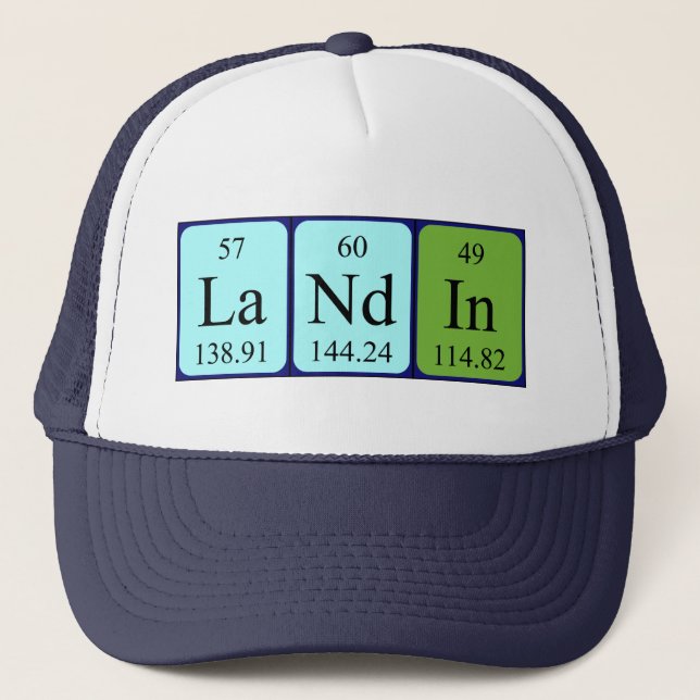 Landin periodic table name hat (Front)