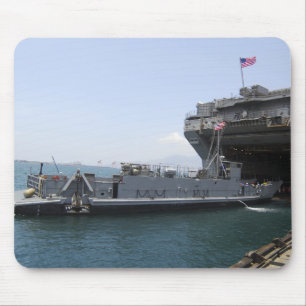 Landing Craft Utility moving into position Mouse Mat