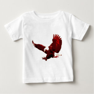 Landing Eagle - Eagle in Flight Baby T-Shirt