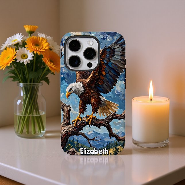 Landing Eagle, Windswept Vista Case-Mate iPhone Case (Creator Uploaded)