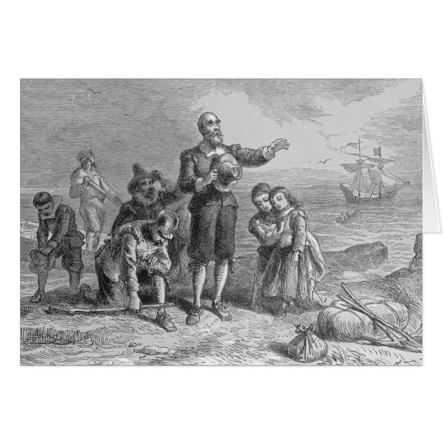 Landing of the Pilgrims, 1620 (Front Horizontal)