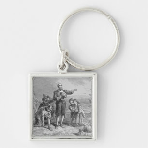 Landing of the Pilgrims, 1620 Key Ring
