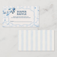 Landing Soon Aeroplane Baby Shower Diaper Raffle