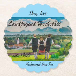 Landjugendfest Paper Coaster