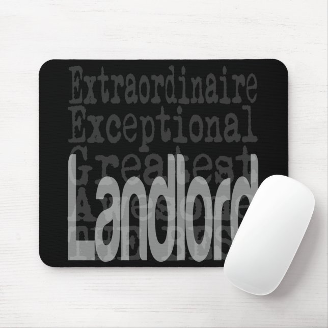 Landlord Extraordinaire Mouse Mat (With Mouse)
