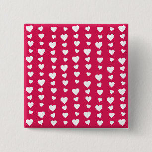 Landlord Hearts of the day of the love of San 15 Cm Square Badge