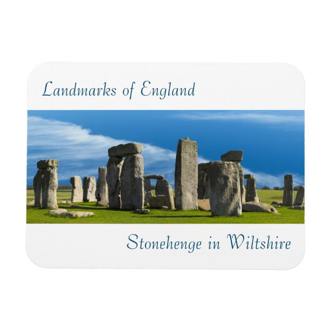 Landmark image of England for Photo-Magnet Magnet (Horizontal)