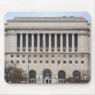 landmark milwaukee county courthouse front mouse mat