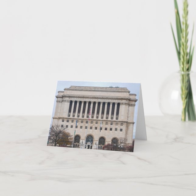 landmark milwaukee county courthouse  thank you card (Front)