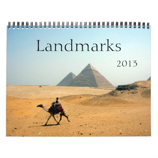 landmarks 2013 calendar (Cover)