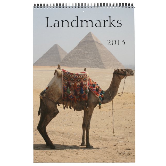 landmarks calendar 2013 (Cover)