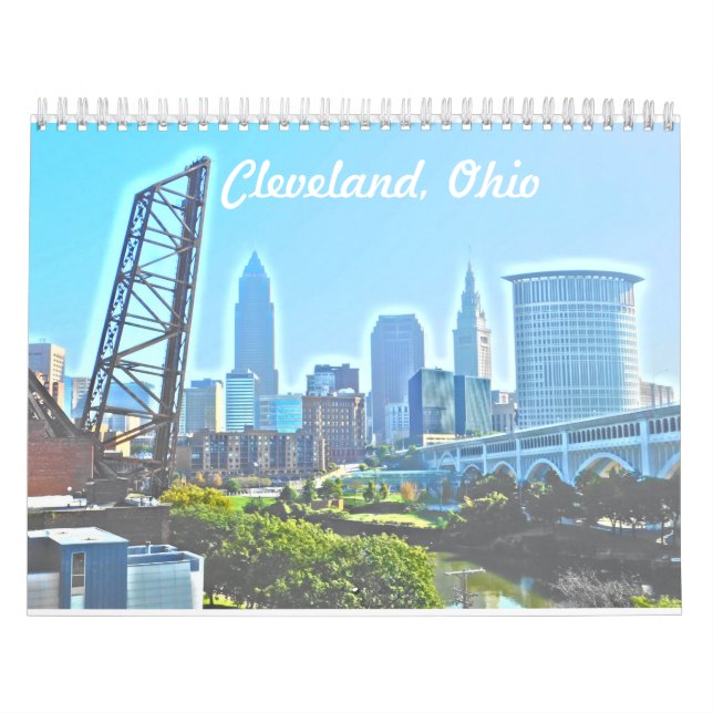 Landmarks Cleveland Ohio Calendar (Cover)