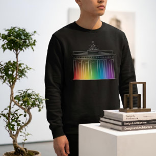 Landmarks in Light Brandenburg Gate Sweatshirt