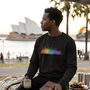 Landmarks in Light   Sydney Opera House Sweatshirt