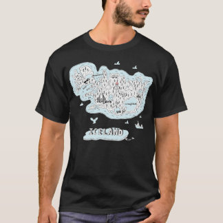 Landmarks Of Iceland T-Shirt
