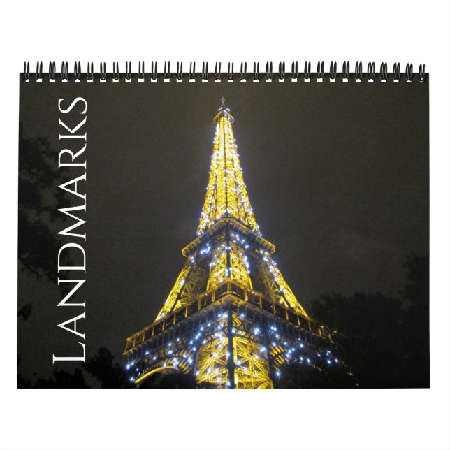 landmarks of the world 2026 calendar (Cover)