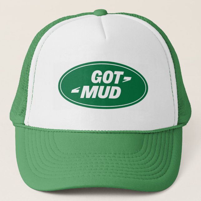 landrover.got.mud trucker hat (Front)