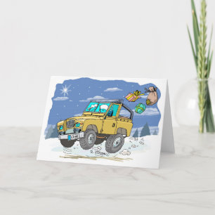 LandRoverXtmasCard copy Holiday Card