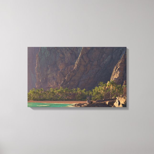 Land's End Canvas Print (Front)