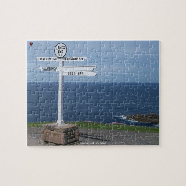 Lands End Cornwall Jigsaw Puzzle (Horizontal)