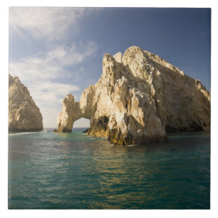 Land's End, The Arch near Cabo San Lucas, Baja Tile