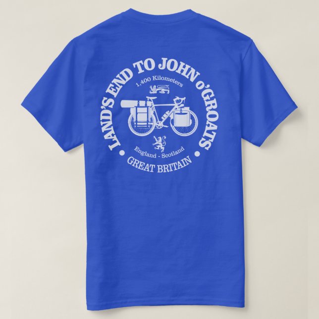 Lands End to John o Groats (TB) T-Shirt (Design Back)