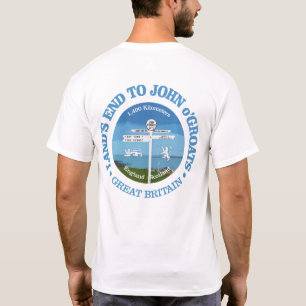 Land's End to John o'Groats (cycling c) T-Shirt