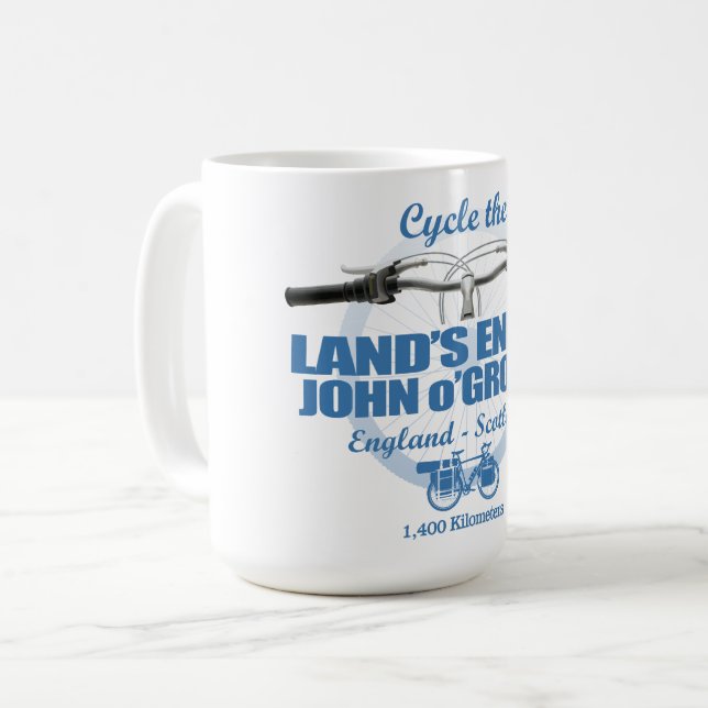 Land's End to John o'Groats (H2) Coffee Mug (Front Left)