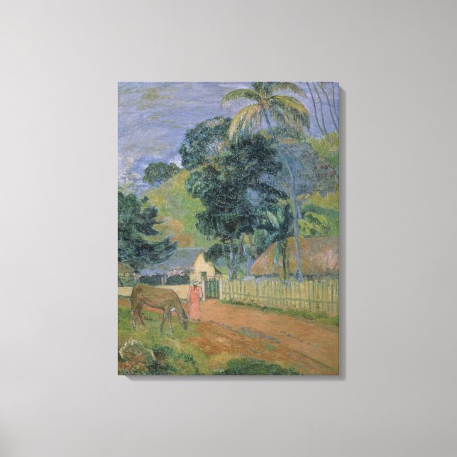 Landscape, 1899 canvas print (Front)