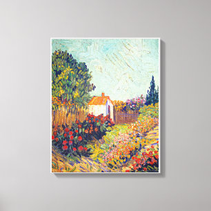 Landscape (1925–1928) by Vincent van Gogh.  Canvas Print