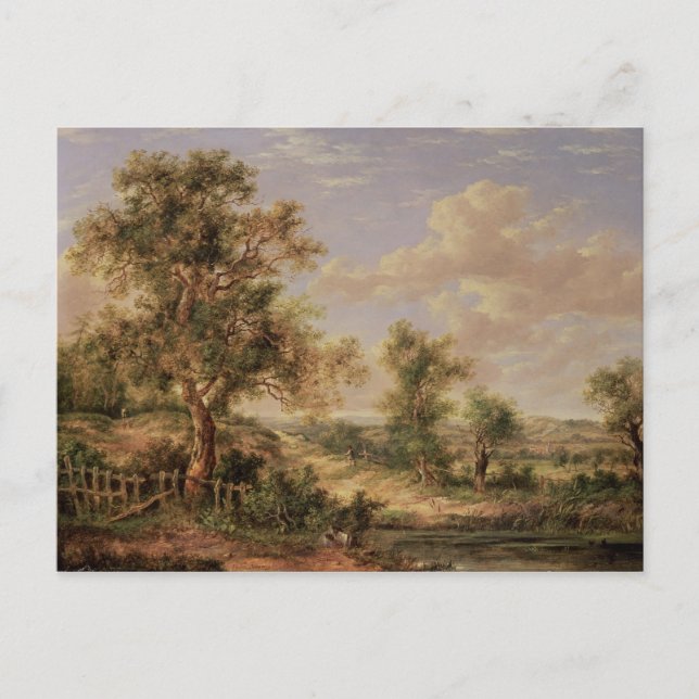 Landscape, 19th century postcard (Front)