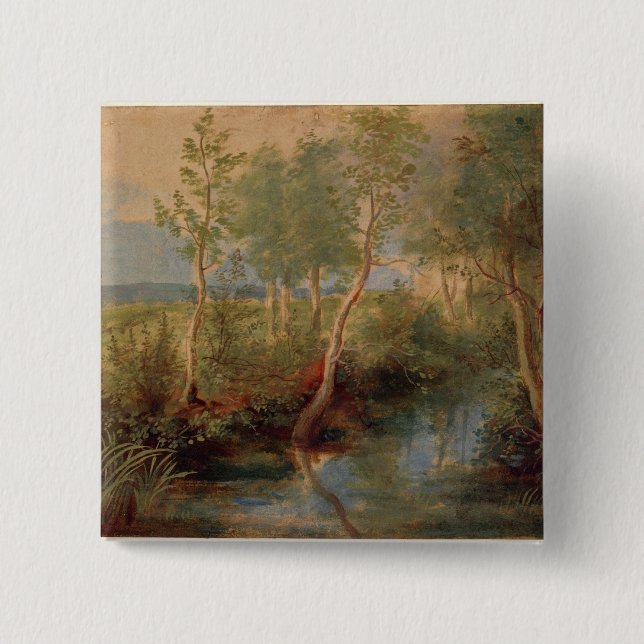 Landscape 2 15 cm square badge (Front)