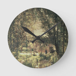 Landscape 2 round clock