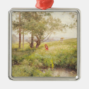 Landscape 3 metal tree decoration