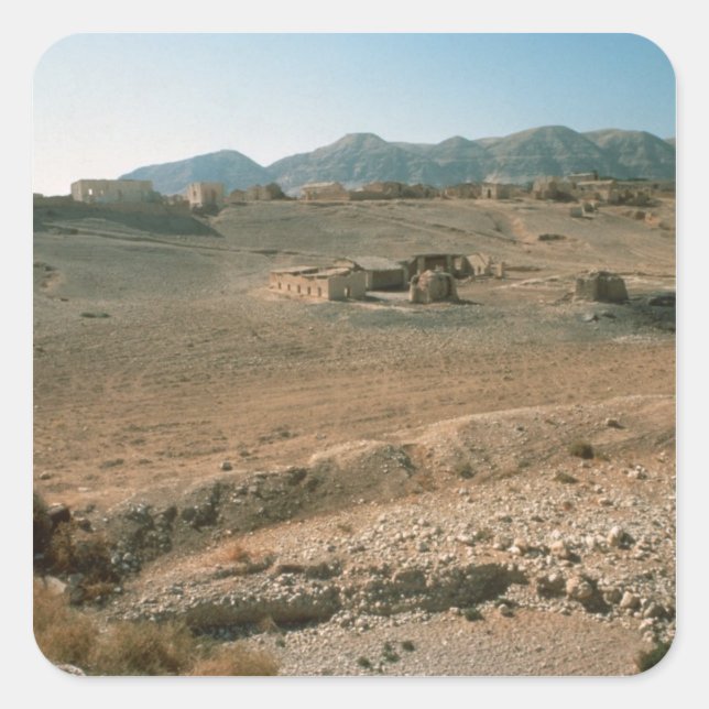 Landscape 3 square sticker (Front)