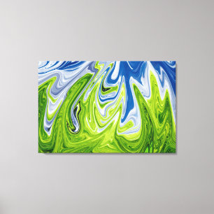 Landscape Abstract Art Best modern art Canvas Print
