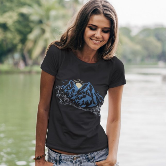 Landscape Alps Mountains  T-Shirt (Creator Uploaded)