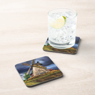 Landscape and Weather in the Netherlands Coaster