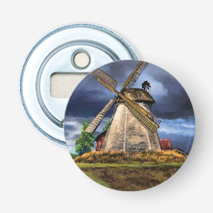 Landscape and Weather in the Netherlands - Drawing Bottle Opener