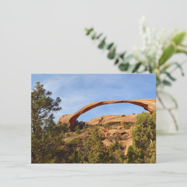 Landscape Arch at Arches National Park (Standing Front)