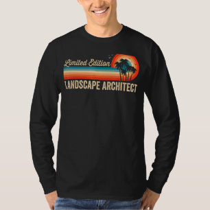 Landscape Architect Birthday Retro Vintage Men Da T-Shirt