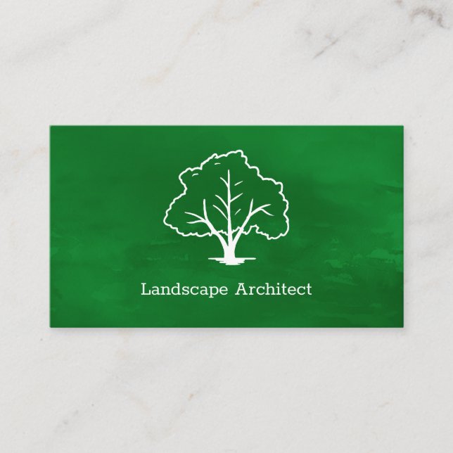 Landscape Architect Business Card (Front)