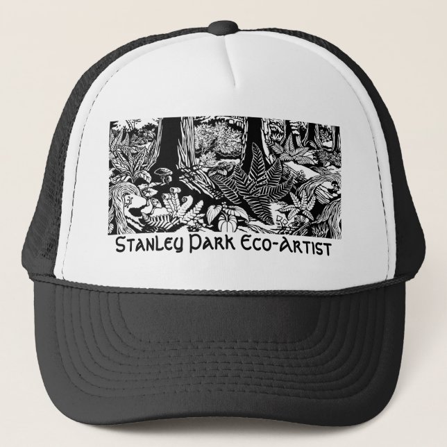 Landscape Art Hats Stanley Park Eco-Art Caps (Front)