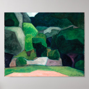 Landscape at Cassis Francis Picabia Poster