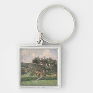 Landscape at Damiette, c.1890 (oil on canvas) Key Ring