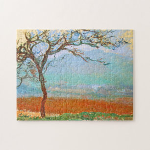 Landscape at Giverny Monet Fine Art Jigsaw Puzzle