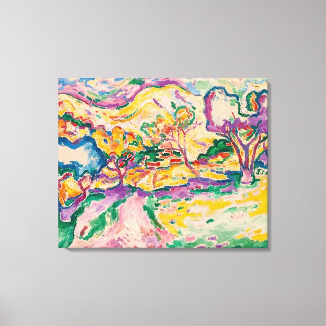 Landscape at La Ciotat | Georges Braque | Canvas Print (Front)